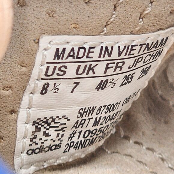 Adidas by Stella McCartney Pure Boost Mesh Sneakers Blue Leopard Size 8.5 - Picture 7 of 8